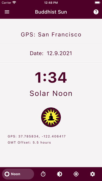 Emulate iPhone app Buddhist Sun using MyAndroid Emulate iPhone app Buddhist Sun using MyAndroid