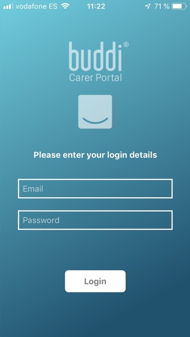 Emulate iPhone app buddi Carer Portal using MyAndroid Emulate iPhone app buddi Carer Portal using MyAndroid