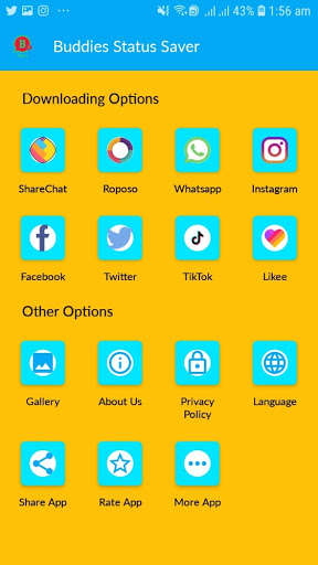 Run android online APK Buddies Status Saver from MyAndroid or emulate Buddies Status Saver using MyAndroid Run android online APK Buddies Status Saver from MyAndroid or emulate Buddies Status Saver using MyAndroid