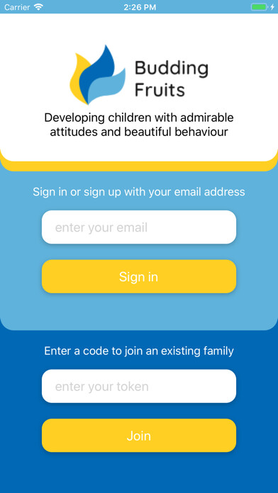 Emulate iPhone app Budding Fruits using MyAndroid