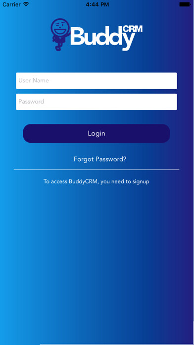Emulate iPhone app BuddyCRM Mobile using MyAndroid Emulate iPhone app BuddyCRM Mobile using MyAndroid