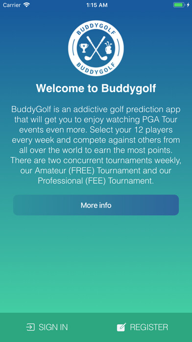 Emulate iPhone app BuddyGolf using MyAndroid