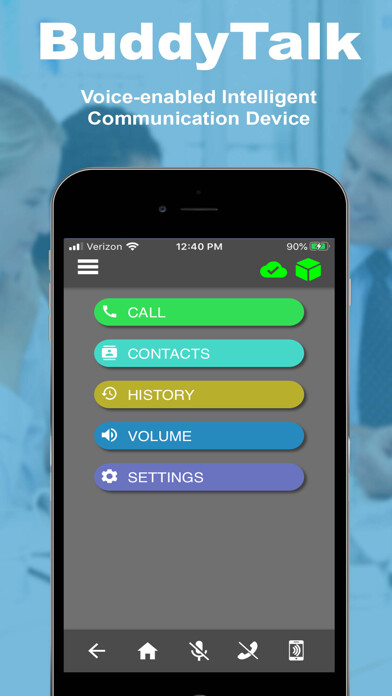 Emulate iPhone app BuddyTalk Mobile using MyAndroid