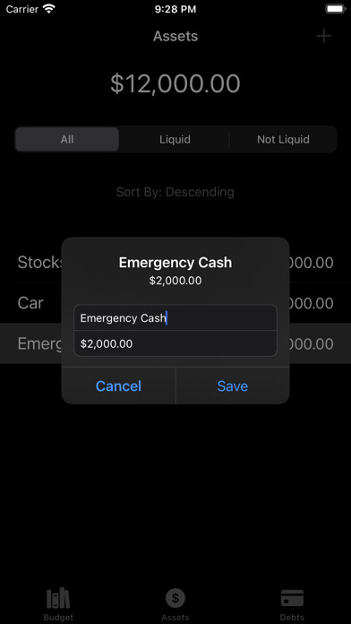 Emulate iPhone app Budgeter: Simple and Smart using MyAndroid Emulate iPhone app Budgeter: Simple and Smart using MyAndroid