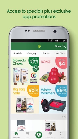 Emulate iPhone app Budget Pet Products using MyAndroid Emulate iPhone app Budget Pet Products using MyAndroid