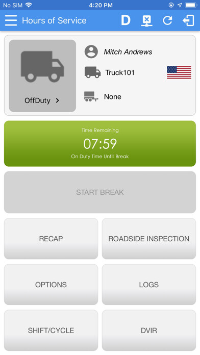 Emulate iPhone app Budget Trucker ELD using MyAndroid Emulate iPhone app Budget Trucker ELD using MyAndroid
