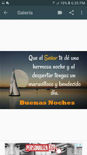 Run android online APK Buenas Noches Cristianas, Frases from MyAndroid or emulate Buenas Noches Cristianas, Frases using MyAndroid