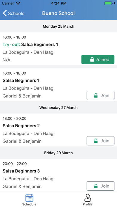 Emulate iPhone app Bueno Student using MyAndroid