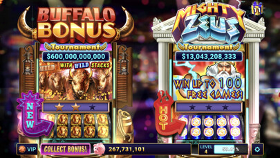 Emulate iPhone app Buffalo 5-Reel Deluxe Slots using MyAndroid