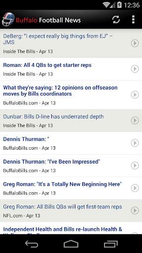 Emulate Android APK Buffalo Football News Emulate Android APK Buffalo Football News