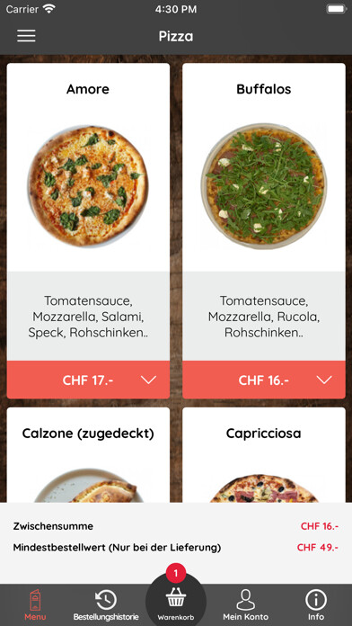 Emulate iPhone app Buffalo Pizza using MyAndroid Emulate iPhone app Buffalo Pizza using MyAndroid