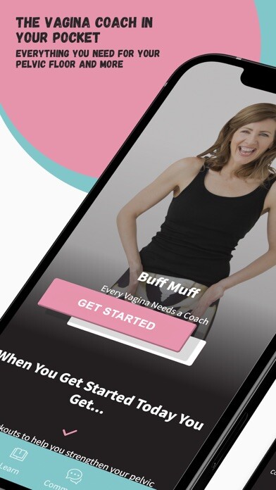 Emulate iPhone app Buff Muff Pelvic Floor App using MyAndroid