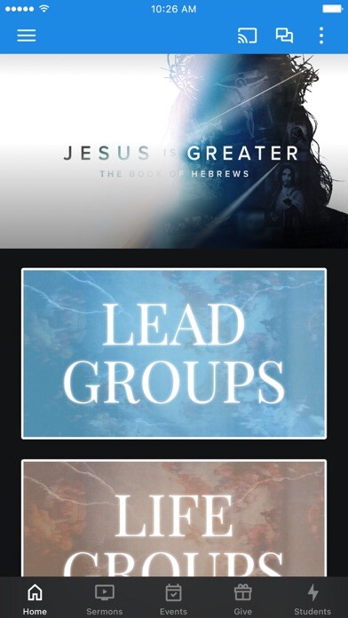 Emulate iPhone app Buford FBC using MyAndroid Emulate iPhone app Buford FBC using MyAndroid