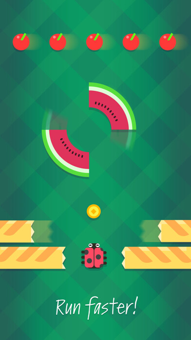 Emulate iPhone app Buggs! Smash arcade! using MyAndroid
