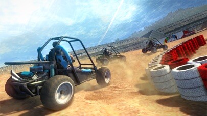 Emulate iPhone app Buggy Stunt Driver using MyAndroid
