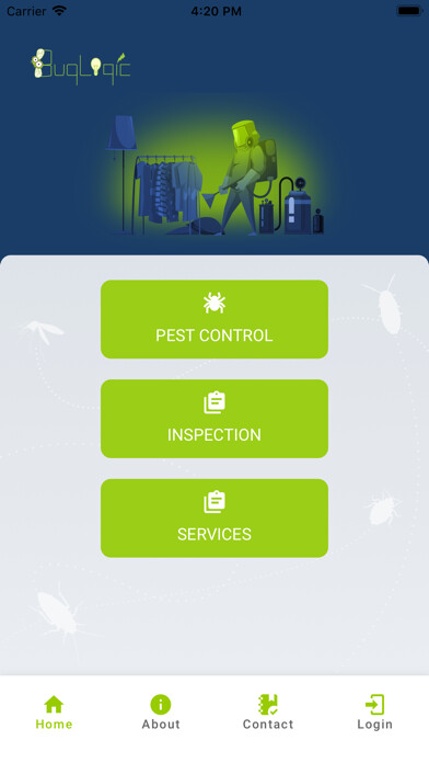 Emulate iPhone app BugLogic Pest Control using MyAndroid Emulate iPhone app BugLogic Pest Control using MyAndroid