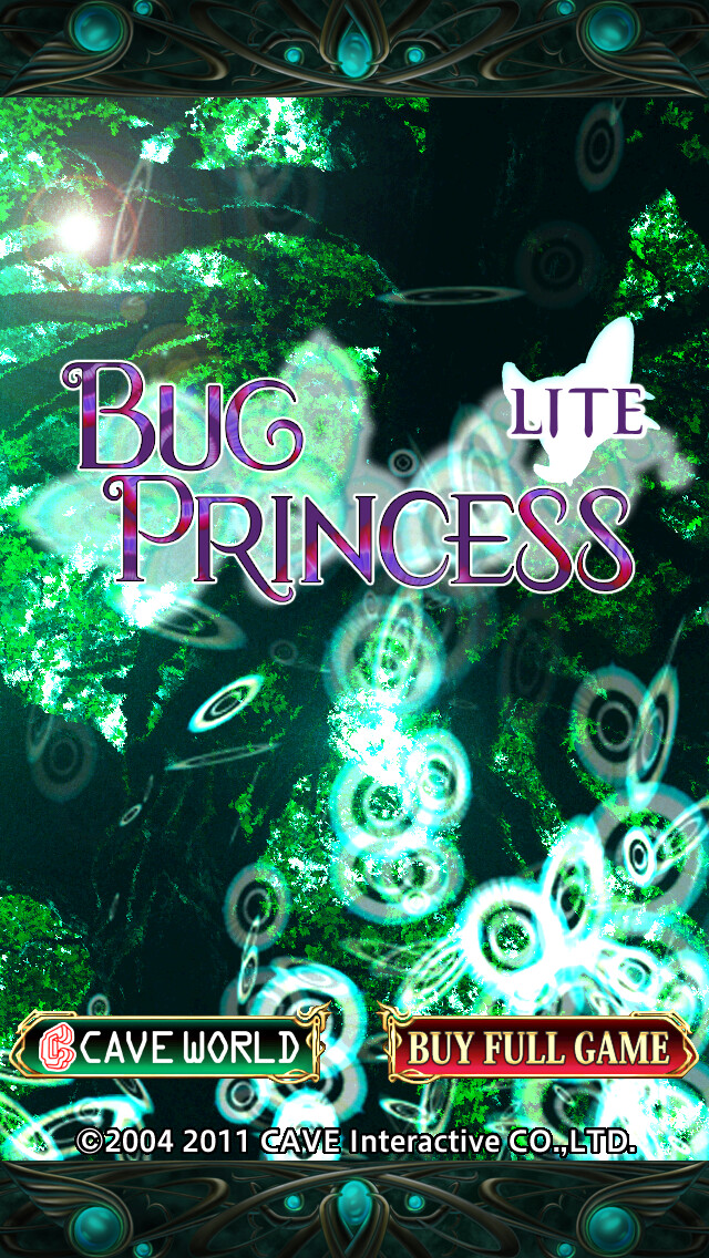Emulate iPhone app Bug Princess LITE using MyAndroid