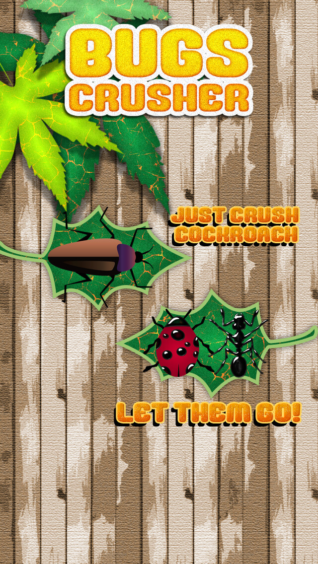 Emulate iPhone app Bug Squash Pro using MyAndroid