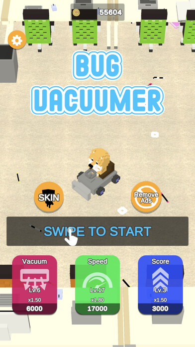 Emulate iPhone app BugVacuumer using MyAndroid