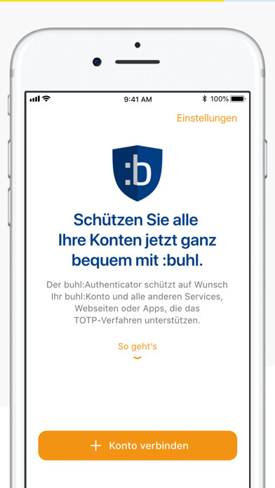 Emulate iPhone app buhl:Authenticator using MyAndroid