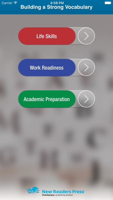Emulate iPhone app Building a Strong Vocabulary using MyAndroid Emulate iPhone app Building a Strong Vocabulary using MyAndroid
