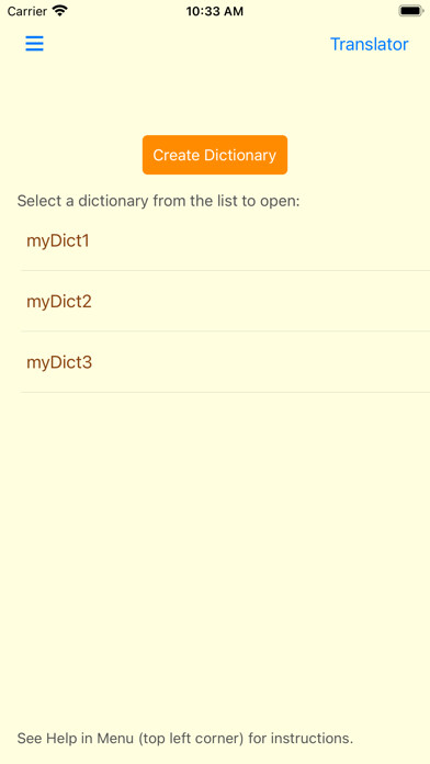 Emulate iPhone app Build Own Dictionary using MyAndroid Emulate iPhone app Build Own Dictionary using MyAndroid