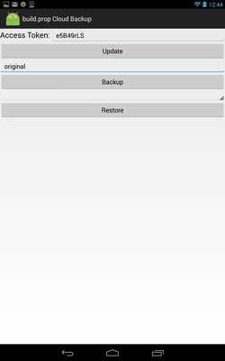 Emulate Android APK build.prop Cloud Backup Emulate Android APK build.prop Cloud Backup