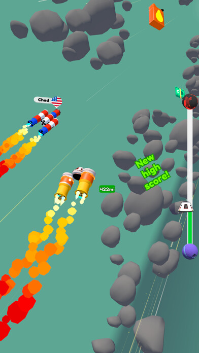 Emulate iPhone app Build Your Rocket using MyAndroid
