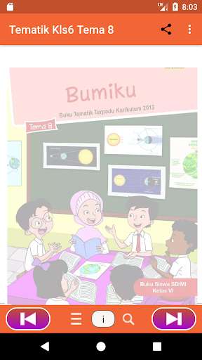 Run android online APK Buku Kelas 6 SD/MI Tema 8 from MyAndroid or emulate Buku Kelas 6 SD/MI Tema 8 using MyAndroid