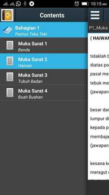 Emulate Android APK Buku Pantun Teka Teki