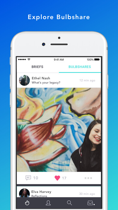 Emulate iPhone app Bulbshare using MyAndroid