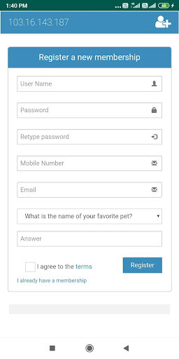 Run android online APK Bulksms App from MyAndroid or emulate Bulksms App using MyAndroid