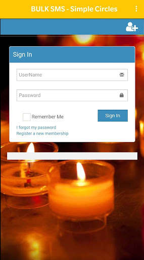 Run android online APK BULK SMS -  Simple Circles from MyAndroid or emulate BULK SMS -  Simple Circles using MyAndroid