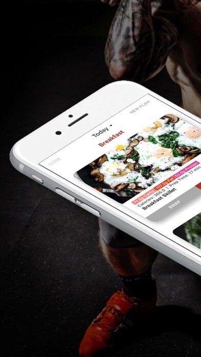 Emulate iPhone app Bulk: Workouts & Meal Plans using MyAndroid
