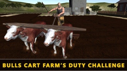 Emulate iPhone app Bull Cart Farming Simulator – Bullock riding & racing simulation game using MyAndroid
