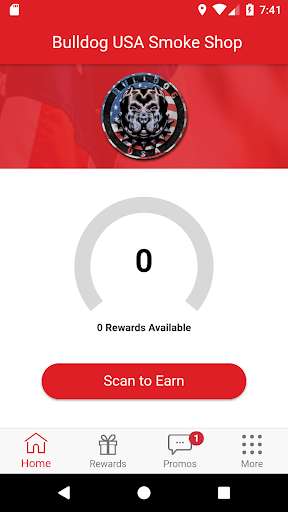 Run android online APK Bulldog Smoke Shop Rewards from MyAndroid or emulate Bulldog Smoke Shop Rewards using MyAndroid