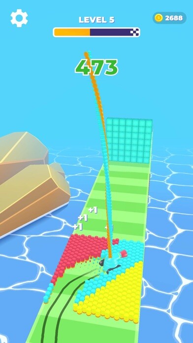Emulate iPhone app Bullet Collect 3D using MyAndroid