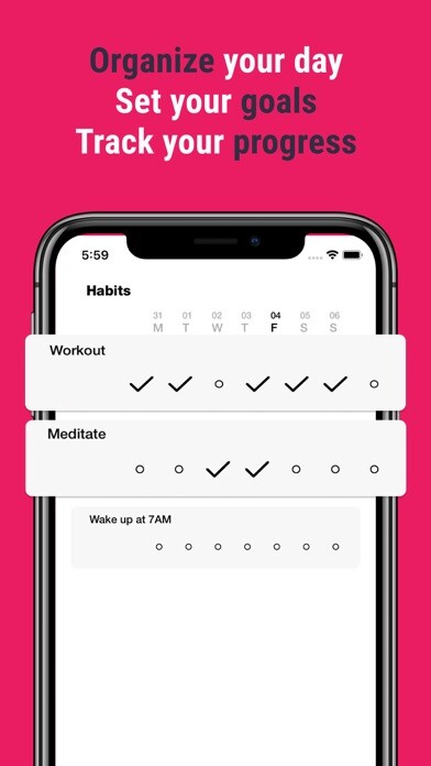 Emulate iPhone app Bullet: Habits & tasks using MyAndroid Emulate iPhone app Bullet: Habits & tasks using MyAndroid