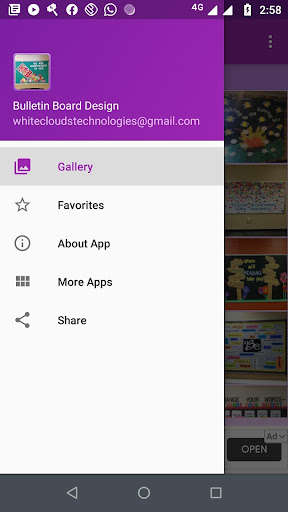 Emulate Android APK Bulletin Board Design Gallery