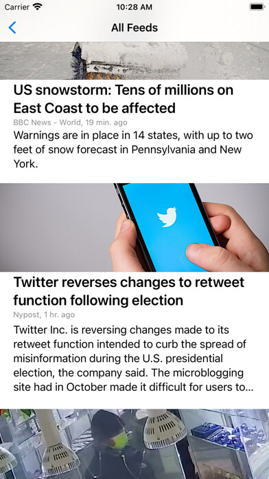 Emulate iPhone app Bulletins using MyAndroid