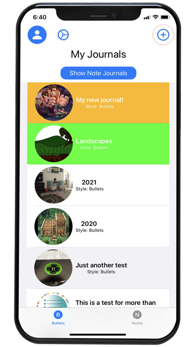 Emulate iPhone app Bullet-Journal v2 using MyAndroid Emulate iPhone app Bullet-Journal v2 using MyAndroid