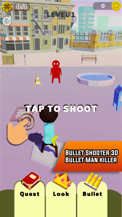 Emulate iPhone app Bullet Shooter 3D - Bullet Man using MyAndroid Emulate iPhone app Bullet Shooter 3D - Bullet Man using MyAndroid