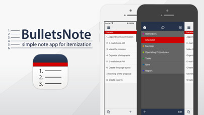 Emulate iPhone app BulletsNote using MyAndroid Emulate iPhone app BulletsNote using MyAndroid
