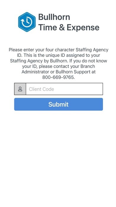Emulate iPhone app Bullhorn Time & Expense Mobile using MyAndroid Emulate iPhone app Bullhorn Time & Expense Mobile using MyAndroid