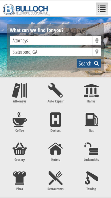 Emulate iPhone app Bulloch Search Directory using MyAndroid Emulate iPhone app Bulloch Search Directory using MyAndroid