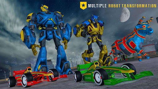 Run android online APK Bull Robot Formula Car Transform: Robot Games from MyAndroid or emulate Bull Robot Formula Car Transform: Robot Games using MyAndroid