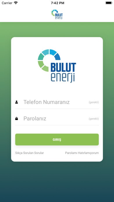 Emulate iPhone app Bulut Enerji using MyAndroid Emulate iPhone app Bulut Enerji using MyAndroid