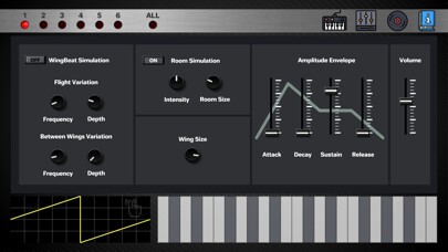 Emulate iPhone app Bumbly Synthesizer using MyAndroid