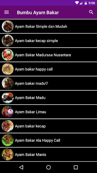 Run android online APK Bumbu Ayam Bakar from MyAndroid or emulate Bumbu Ayam Bakar using MyAndroid