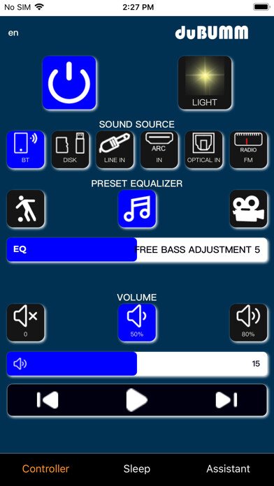 Emulate iPhone app BUMM remote using MyAndroid Emulate iPhone app BUMM remote using MyAndroid